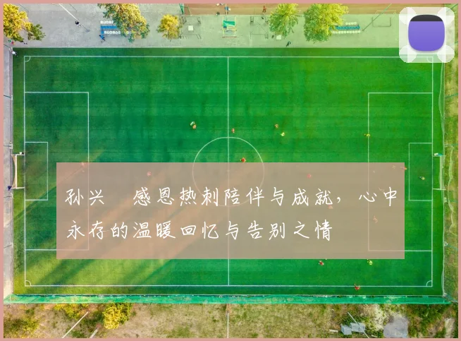 孙兴慜感恩热刺陪伴与成就，心中永存的温暖回忆与告别之情